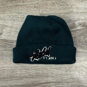 FUBU Green Vintage 90s Beanie Winter